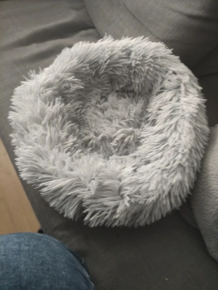 Home Plush Pet Nest Winter Cat Nest Dog Nest Warm Detachable and Washable Round Cat Nest Pet Bed Seasonal Universal Decoration photo review