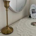 Chic Brass Gold Candle Holders Set for Elegant Gatherings photo review