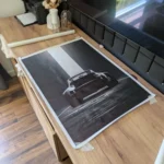 Stunning Black & White Luxury Car Canvas Art for Modern Homes photo review