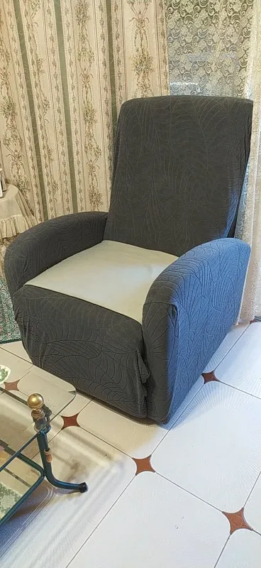 Premium Jacquard Recliner Sofa Covers - Non-Slip Comfort photo review