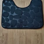 Luxurious 3-Piece Cobblestone Bath Mat Set - Non-Slip & Absorbent photo review