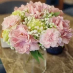 Elegant 5-Piece Hydrangea & Peony Bouquet for Home Decor photo review