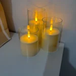 Flameless Remote-Control LED Candle Set for Cozy Events photo review