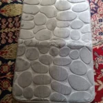 Luxurious Cobblestone Non-Slip Memory Foam Bath Mat photo review