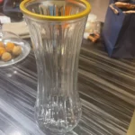 Creative Simple Original Color Glass Flower Vase Transparent Water Fre Flowers Lilies Nordic ular Living Room ... photo review