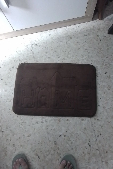 Luxurious Cobblestone Non-Slip Memory Foam Bath Mat photo review