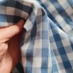LEEJOOM Light Blue Baby Blue Pillow Covers Plaid Home Decorative Sofa Cushion Cover 30x50cm/45x45cm 1PC photo review