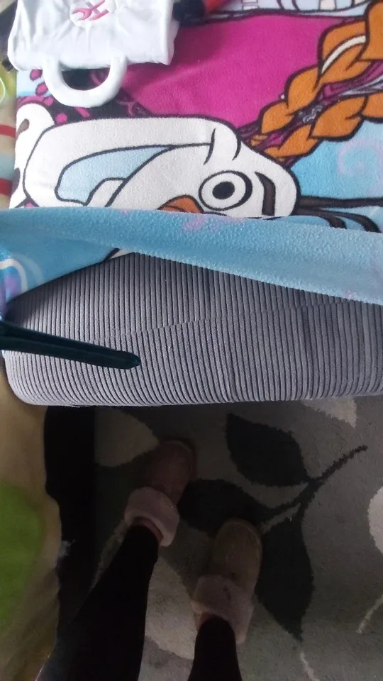 Elegant Jacquard Sofa Seat Cover - Easy-Clean Stripe Design photo review