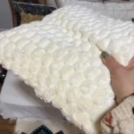 Cozy Cream Pineapple Turtle Plush Pillowcase for Home Decor photo review