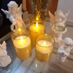 Flameless Remote-Control LED Candle Set for Cozy Events photo review
