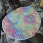 Ultra Cozy Fluffy White Round Rug for Chic Home Decor photo review