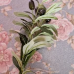 Lifelike Olive Leaves Branch - 1 or 3 Pcs for Elegant Decor photo review
