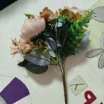 Luxurious Autumn White Silk Roses Bouquet for Timeless Elegance photo review