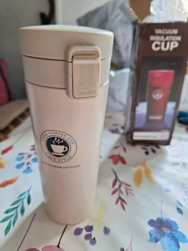 500ML Thermal Mug Leak-proof Thermos Mug Coffee Double Wall 304 Stainless Steel Coffee Cup Tea Vacuum Flask Thermos Water Bottle photo review
