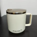 WORTHBUY Double Wall Insulated Coffee Mug - Stylish & Spill-Proof photo review