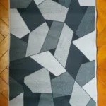 Nordic Geometric Velvet Carpet for Stylish Home Spaces photo review