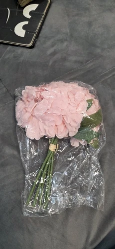 Elegant 5-Piece Hydrangea & Peony Bouquet for Home Decor photo review