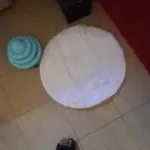 Ultra Cozy Fluffy White Round Rug for Chic Home Decor photo review