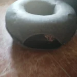 Cozy Felt Donut Cat Bed & Tunnel - Interactive Play Haven photo review
