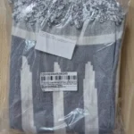 Chic Boho Chenille Sofa Towel with Tassels - Versatile Beach & Picnic Blanket photo review