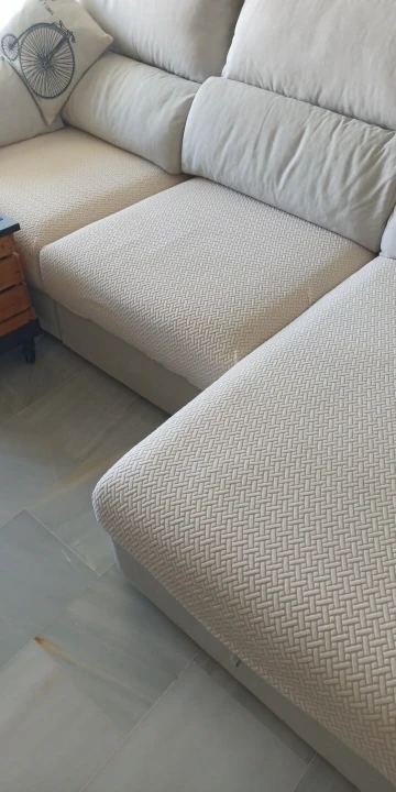 Elegant Jacquard Sofa Cover - Soft, Stretchy Protection for All Sofas photo review