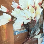 Elegant Magnolia Silk Flower Set - 5 Forks, 20 Heads for Home Decor photo review