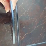 6 Pcs Artificial Leather Coasters Marble Style with Holder Drink Coaster for Bar Kinds of Cup Kitchen Dining Table Decor photo review