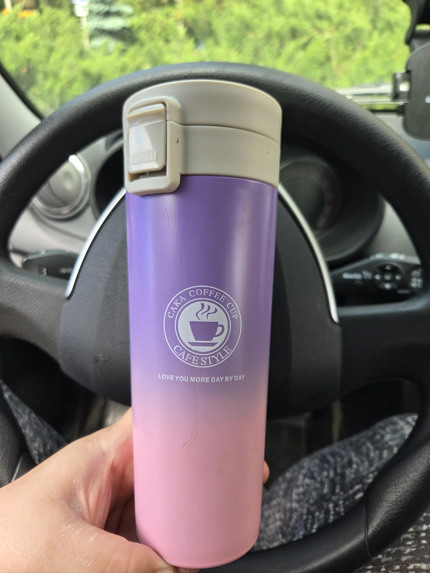 500ML Thermal Mug Leak-proof Thermos Mug Coffee Double Wall 304 Stainless Steel Coffee Cup Tea Vacuum Flask Thermos Water Bottle photo review