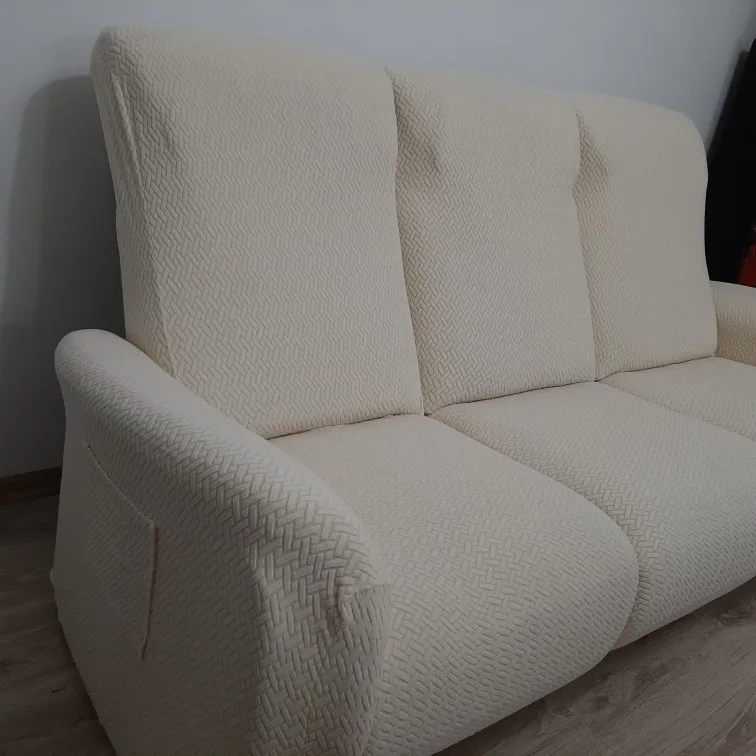 Premium Jacquard Recliner Sofa Covers - Non-Slip Comfort photo review