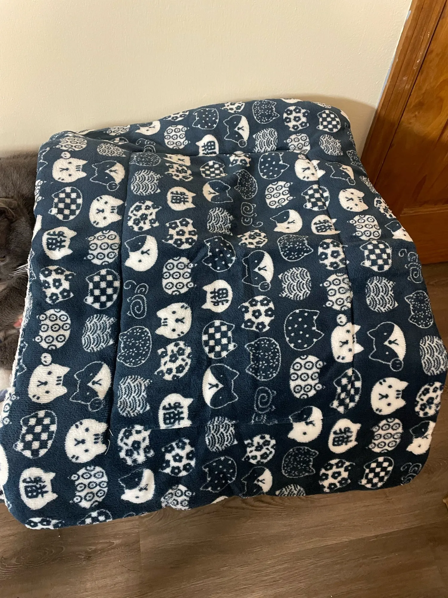 Flannel Pet Sleeping Mat Dog Bed Cat Litter Puppy Bed Dog Sofa Lovely Mattress Cushion for Small Large Dog Blanket Pet Supplies photo review