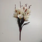 Elegant Magnolia Silk Flower Set - 5 Forks, 20 Heads for Home Decor photo review