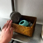 Handmade Seagrass Woven Storage Box Seaweed Storage Finishing Basket with Lid Sundry Bath Cosmetic Towel Container mx01161829 photo review