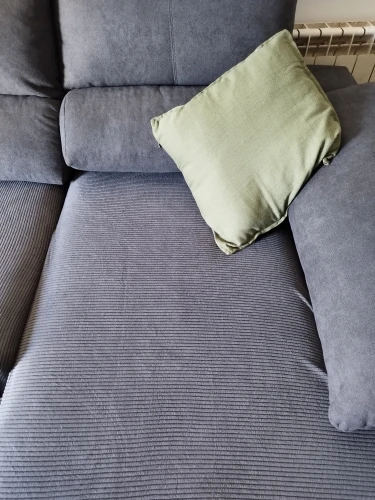 Elegant Jacquard Sofa Seat Cover - Easy-Clean Stripe Design photo review