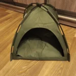 Cozy Clamshell Cat Tent Bed for Ultimate Winter Comfort photo review