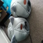 Cozy Cotton Cat Cave: Ultimate Winter Pet Bed Retreat photo review