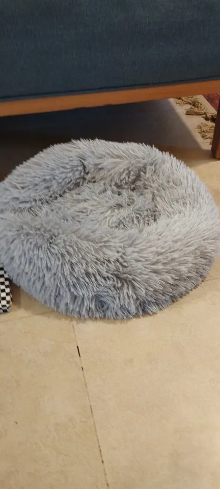 Home Plush Pet Nest Winter Cat Nest Dog Nest Warm Detachable and Washable Round Cat Nest Pet Bed Seasonal Universal Decoration photo review