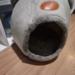 Cozy Cotton Cat Cave: Ultimate Winter Pet Bed Retreat photo review