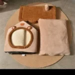 Cozy Foldable Pet House: Washable Cave for Cats & Small Dogs photo review