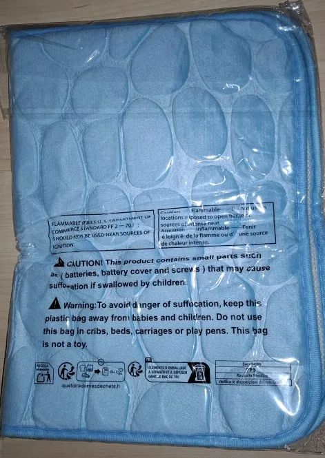 Luxurious Cobblestone Non-Slip Memory Foam Bath Mat photo review