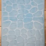 Luxurious Cobblestone Non-Slip Memory Foam Bath Mat photo review
