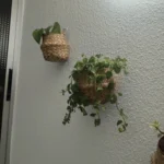 Seaweed Wicker Basket Rattan Hanging Flowerpot Dirty Clothes Storage WF1015 photo review