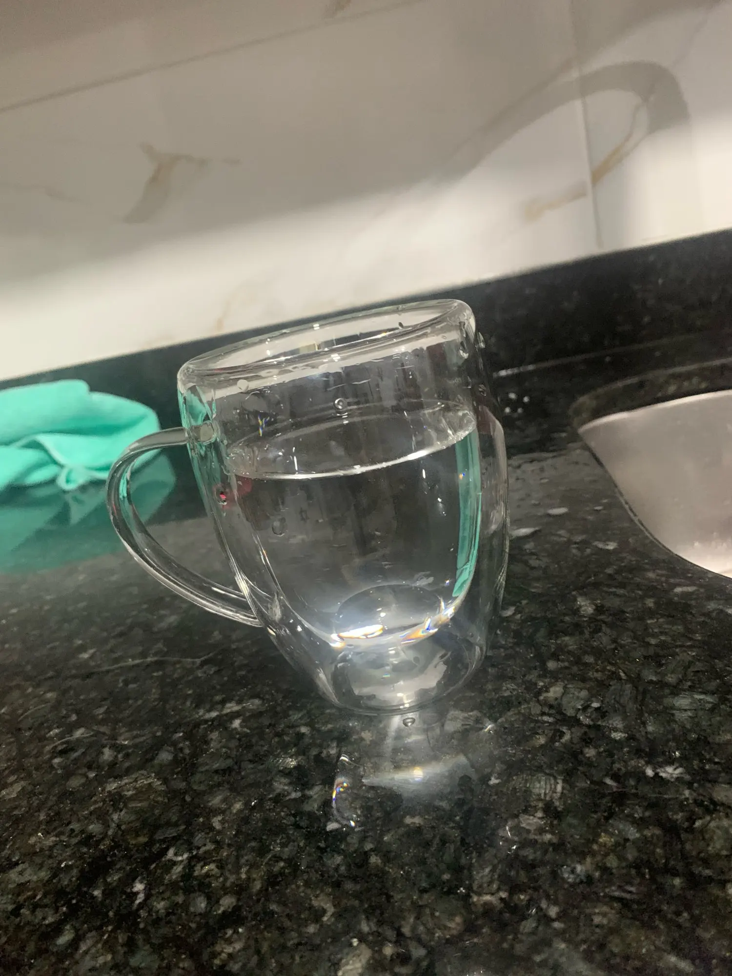 Elegant Heat-Resistant Double Wall Glass Cups for All Beverages photo review