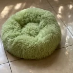 Plush Donut Cat Bed: Cozy, Washable Comfort for Pets photo review
