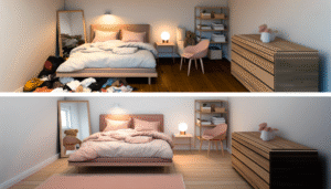 Bedroom Reset: Blush & Comfort.