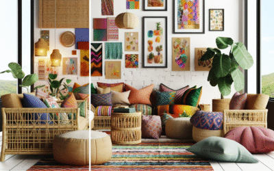 Boho Decor With Rattan And Bamboo