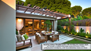 Building Outdoor Breakfast Nooks With Morning Sun Exposure