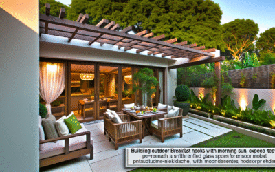 Building Outdoor Breakfast Nooks With Morning Sun Exposure