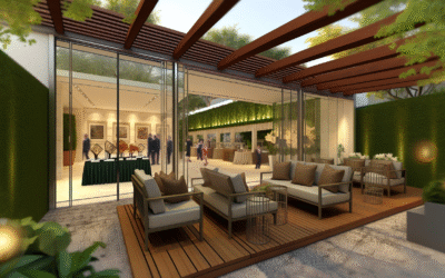 Building Outdoor Fundraising Venues With Auction Display Areas