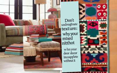 Don't Underestimate Texture: Why Your Decor Is Incomplete Without It
