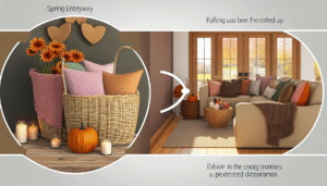 Freshen Up Your Spring Entryway: Stylish and Functional Organizing with Wicker Baskets